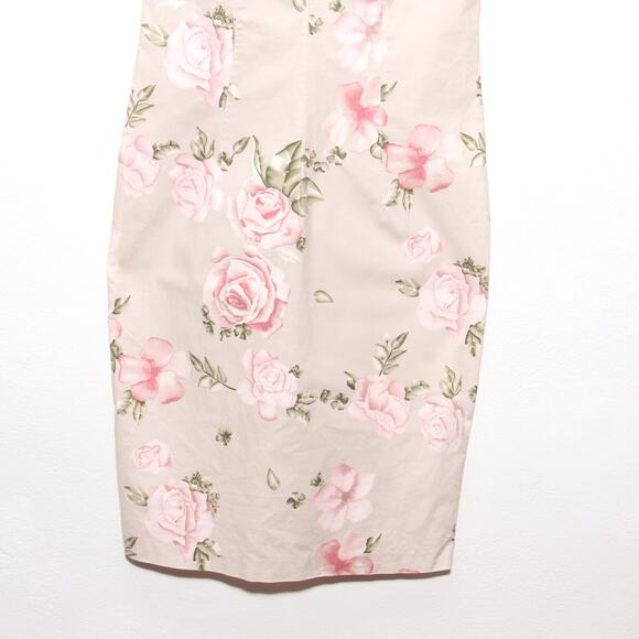 Vintage Kahala Hawaiian Floral Sheath Dress Size 10 - Picture 4 of 7